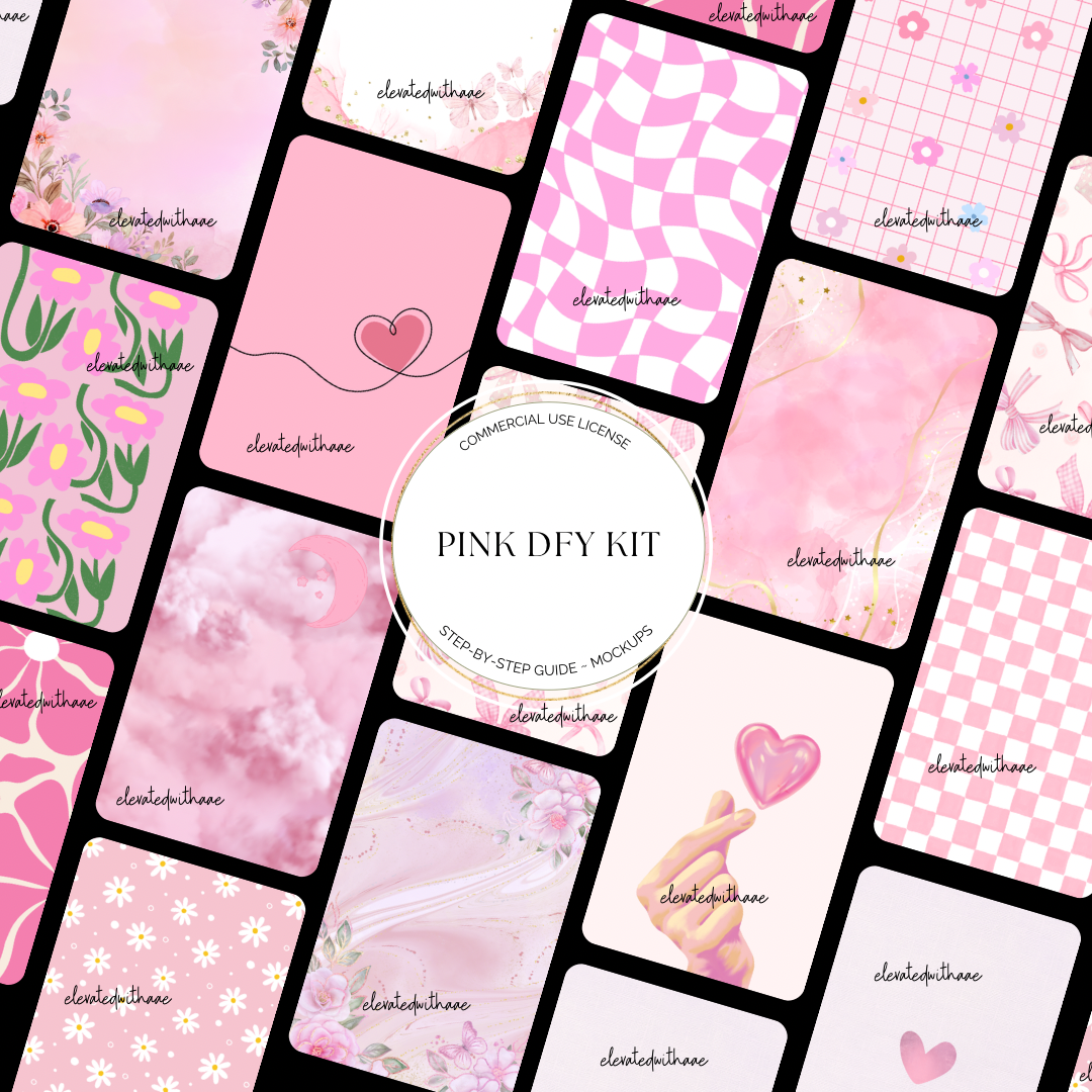 Pink DFY Wallpaper Kit