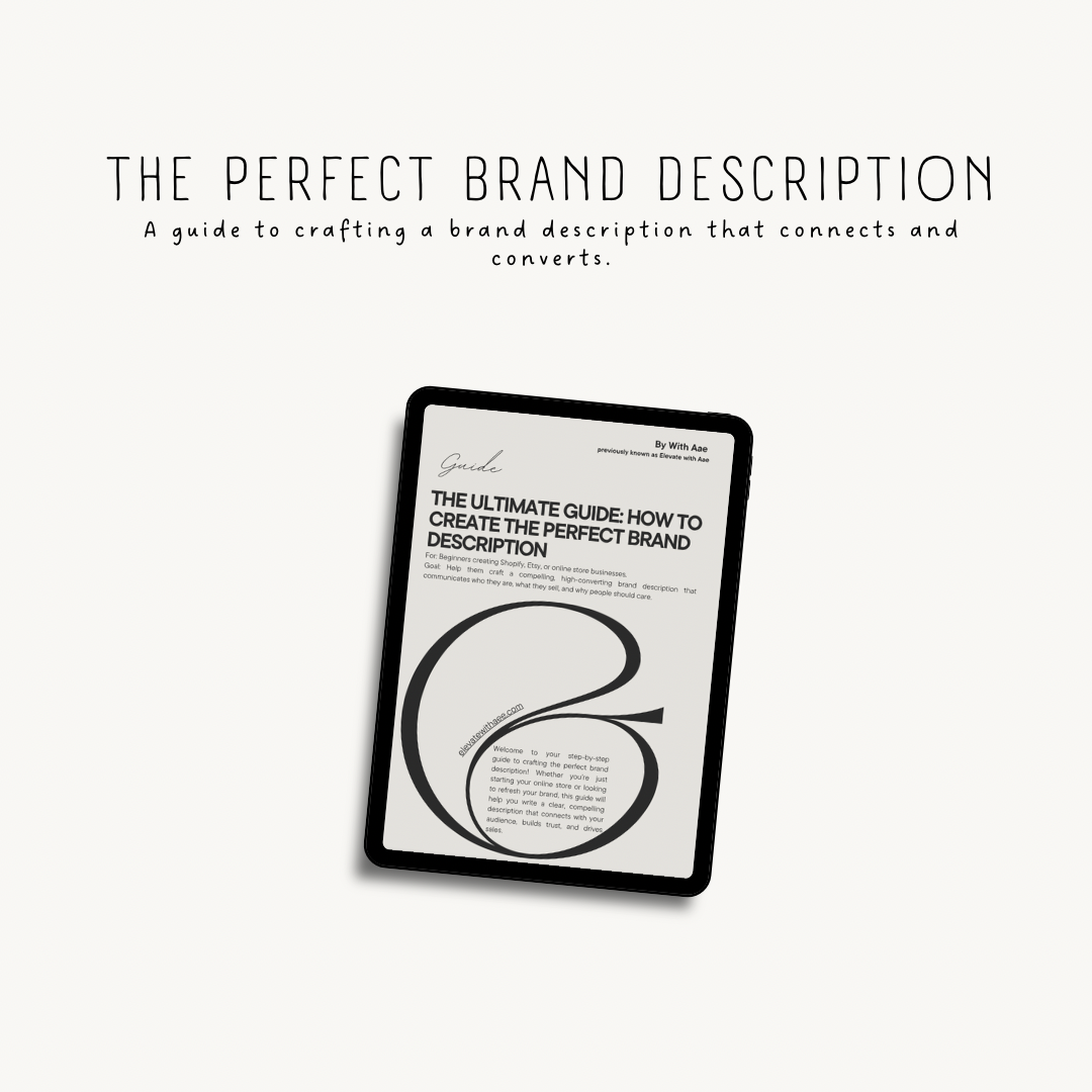 Craft the Perfect Brand Description — A Step-by-Step Guide
