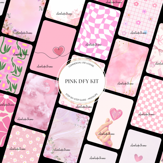 Pink DFY Wallpaper Kit